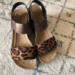 pierre dumas braided wedges